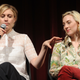 Greta Gerwig and Saoirse Ronan, hosting a screening of Lady Bird.
